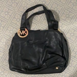 Michael Kors Black Leather Handbag